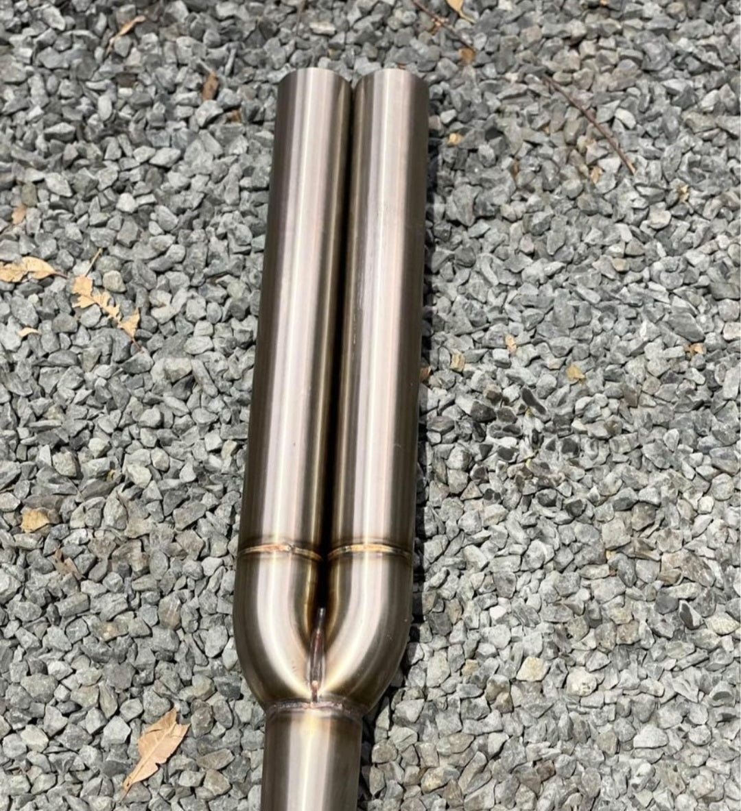 stainless steel exhaust blast pipes