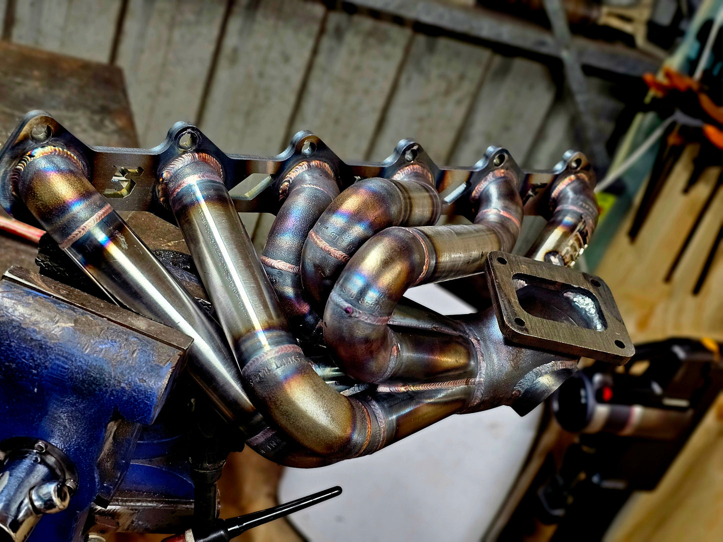Ford Falcon SOHC Intech Turbo Manifold - COMPACT Pro-Mod