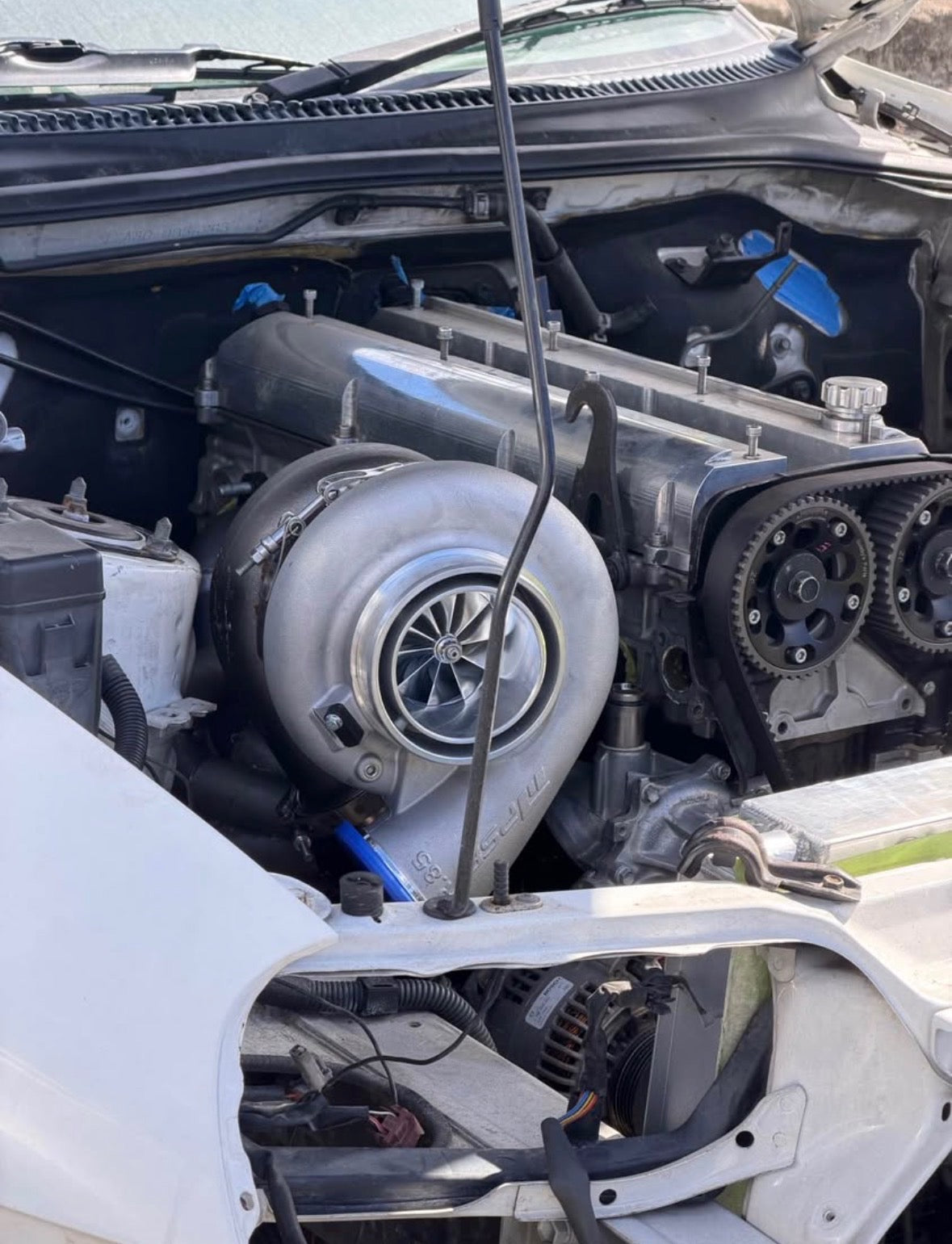 Toyota 2JZ CENTRE MOUNT Turbo Manifold