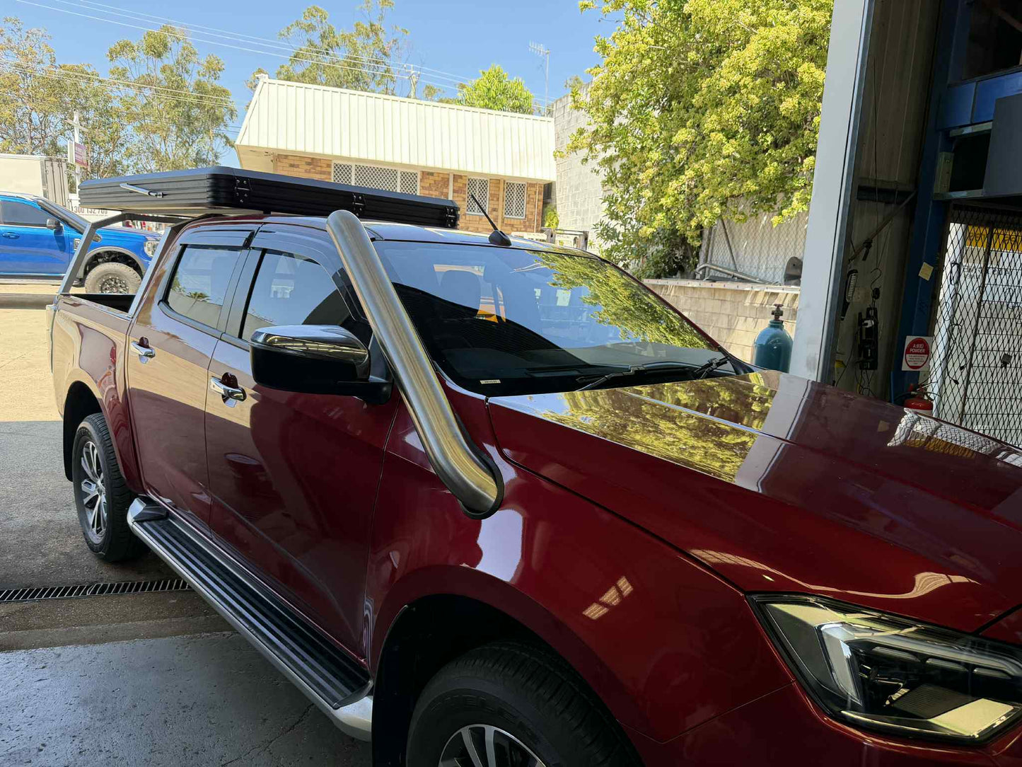 Isuzu DMAX 2020 Onwards 4" Short Entry Snorkel