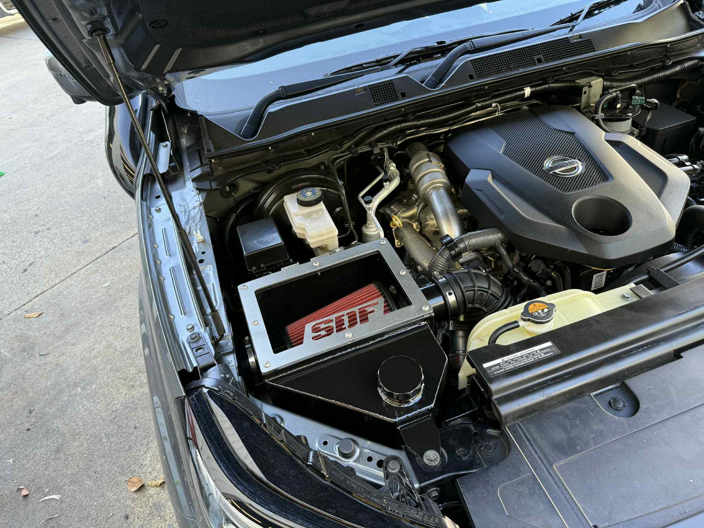 Nissan NP300 Dual 4" Short Entry Snorkels And Airbox Combo