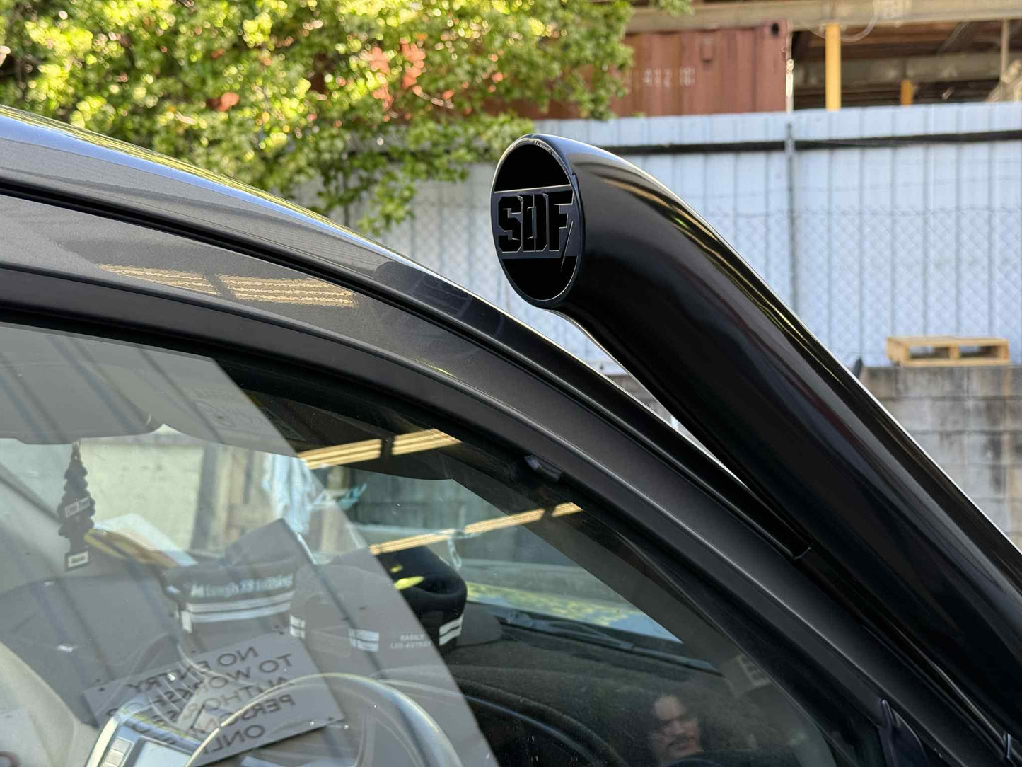 Nissan NP300 4" Mid Entry Snorkel