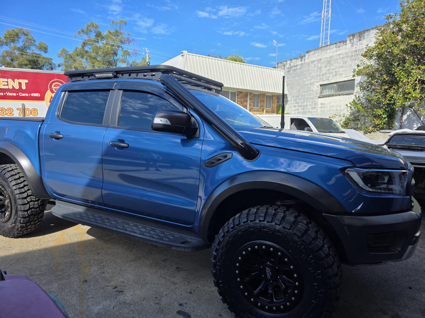 Ford Ranger PX Raptor Short Entry Snorkel & Airbox Combo