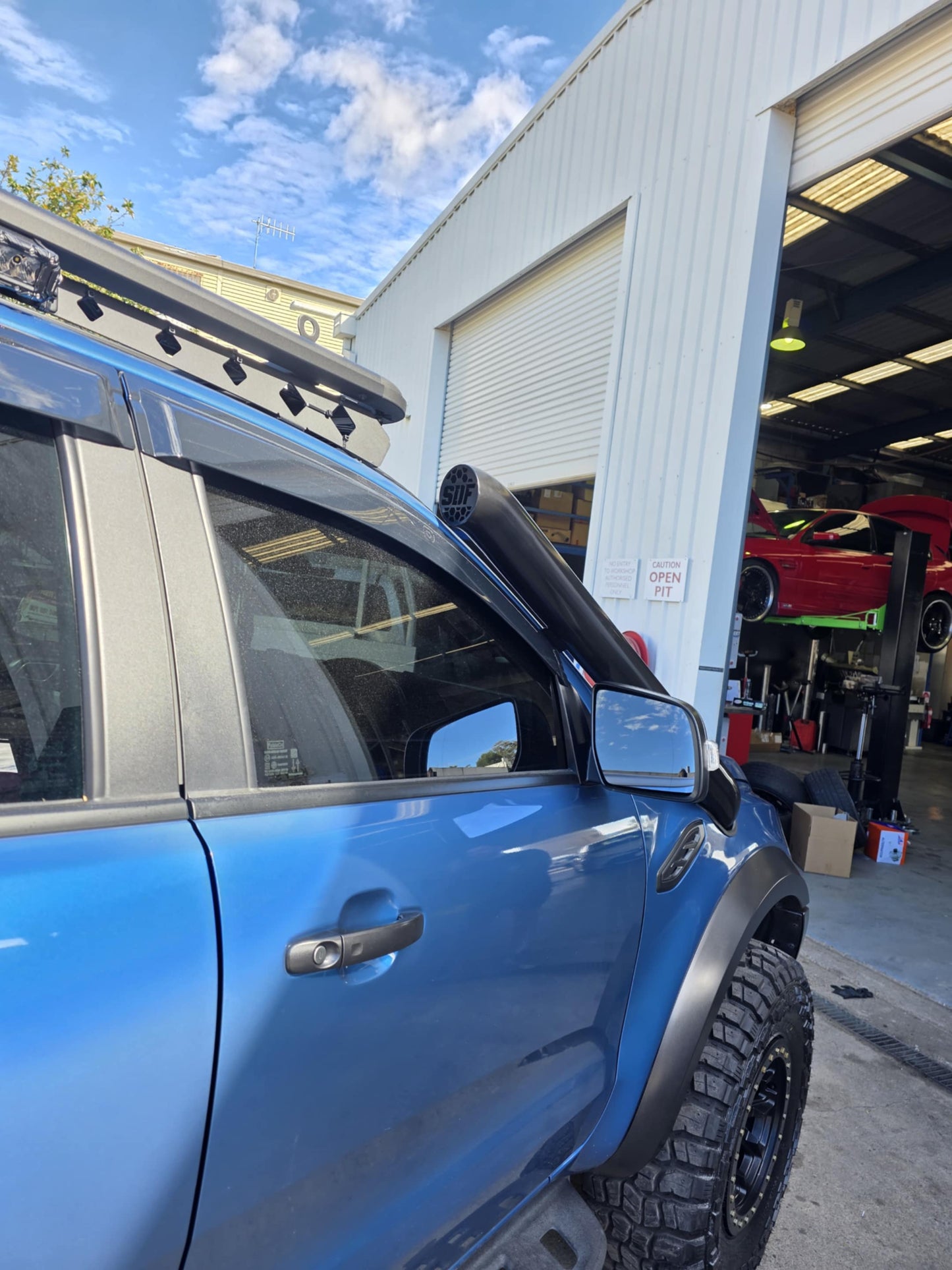 Ford Ranger PX Raptor Short Entry Snorkel & Airbox Combo
