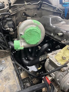1HD FTE High mount manifold