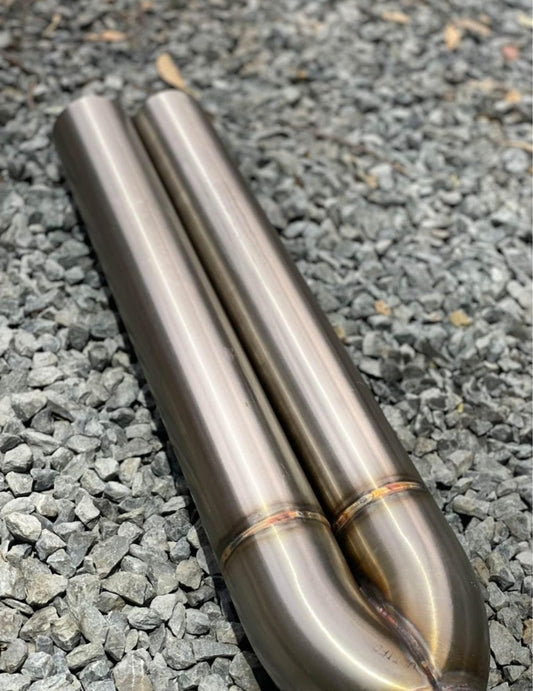 stainless steel exhaust blast pipes