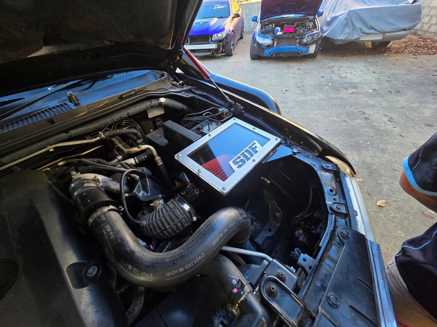 Nissan Navara D40 airbox