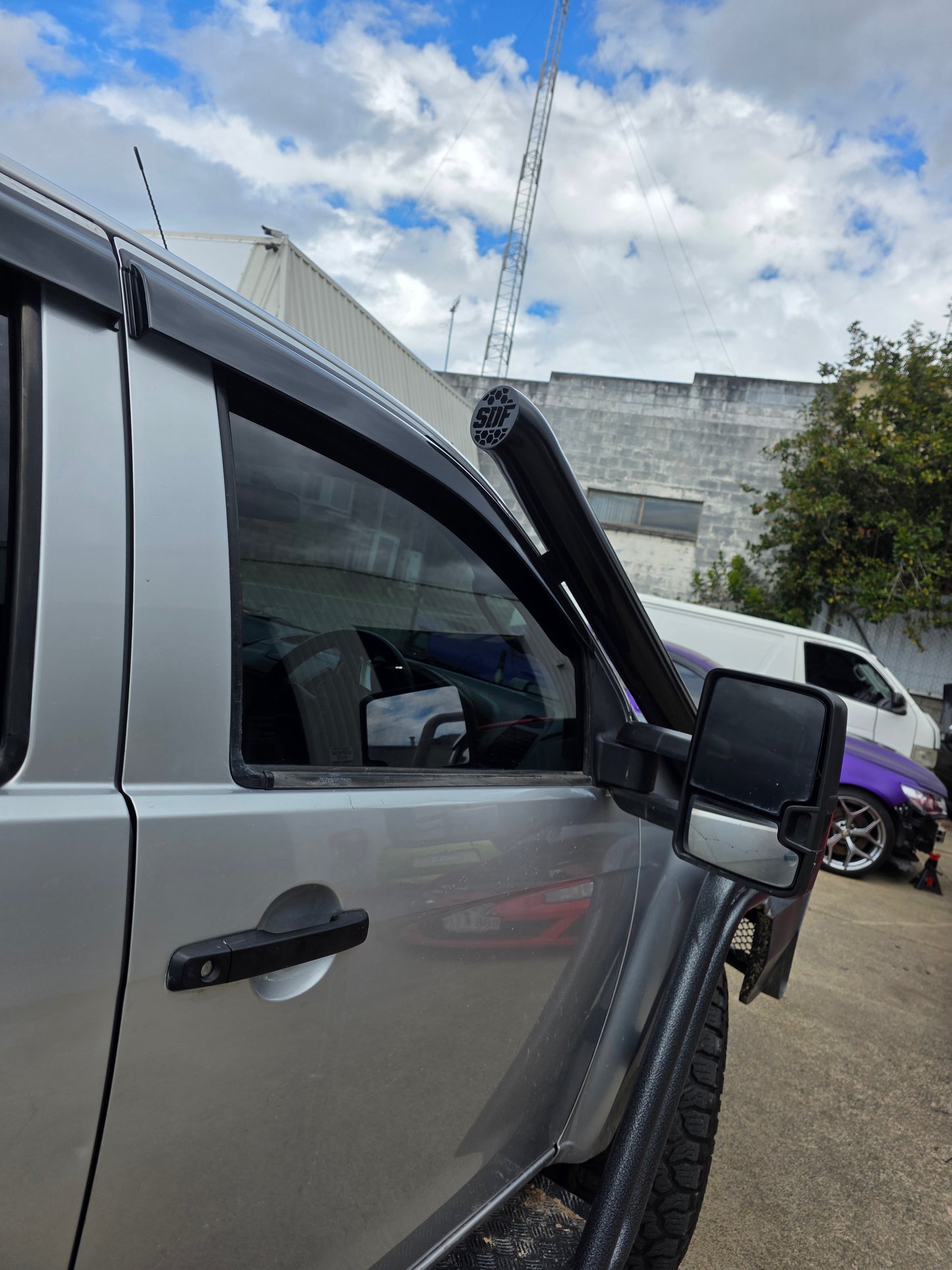 Isuzu Dmax 2013-2019 Short Entry Snorkel
