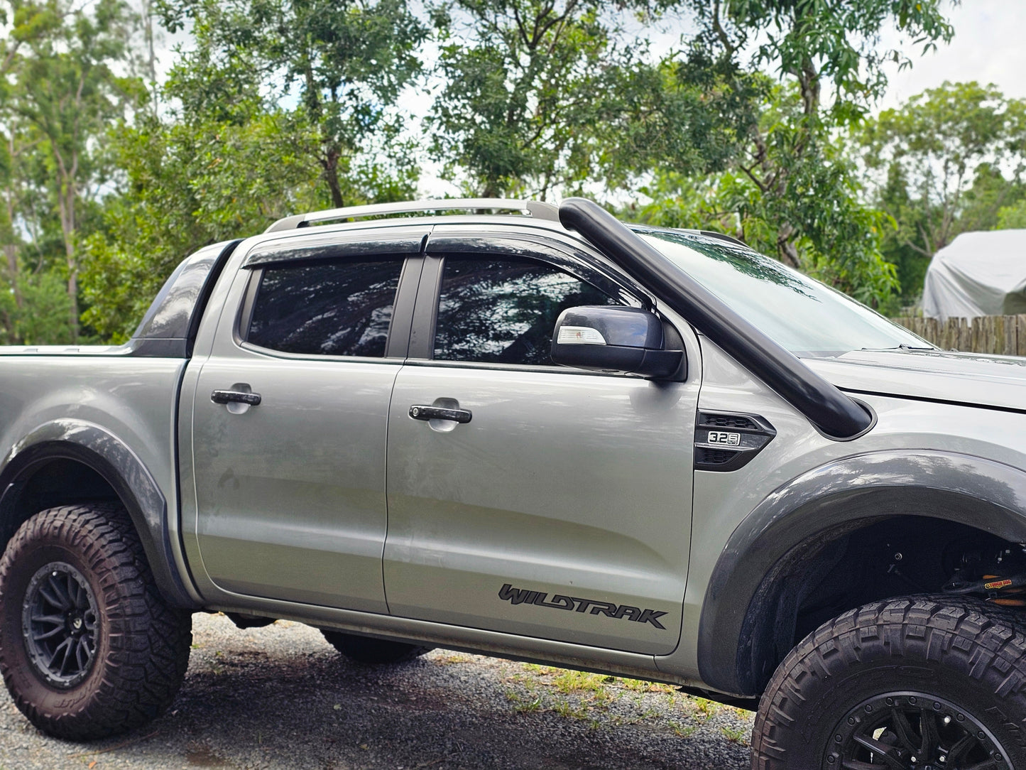 Ford Ranger PX 4" Short entry snorkel