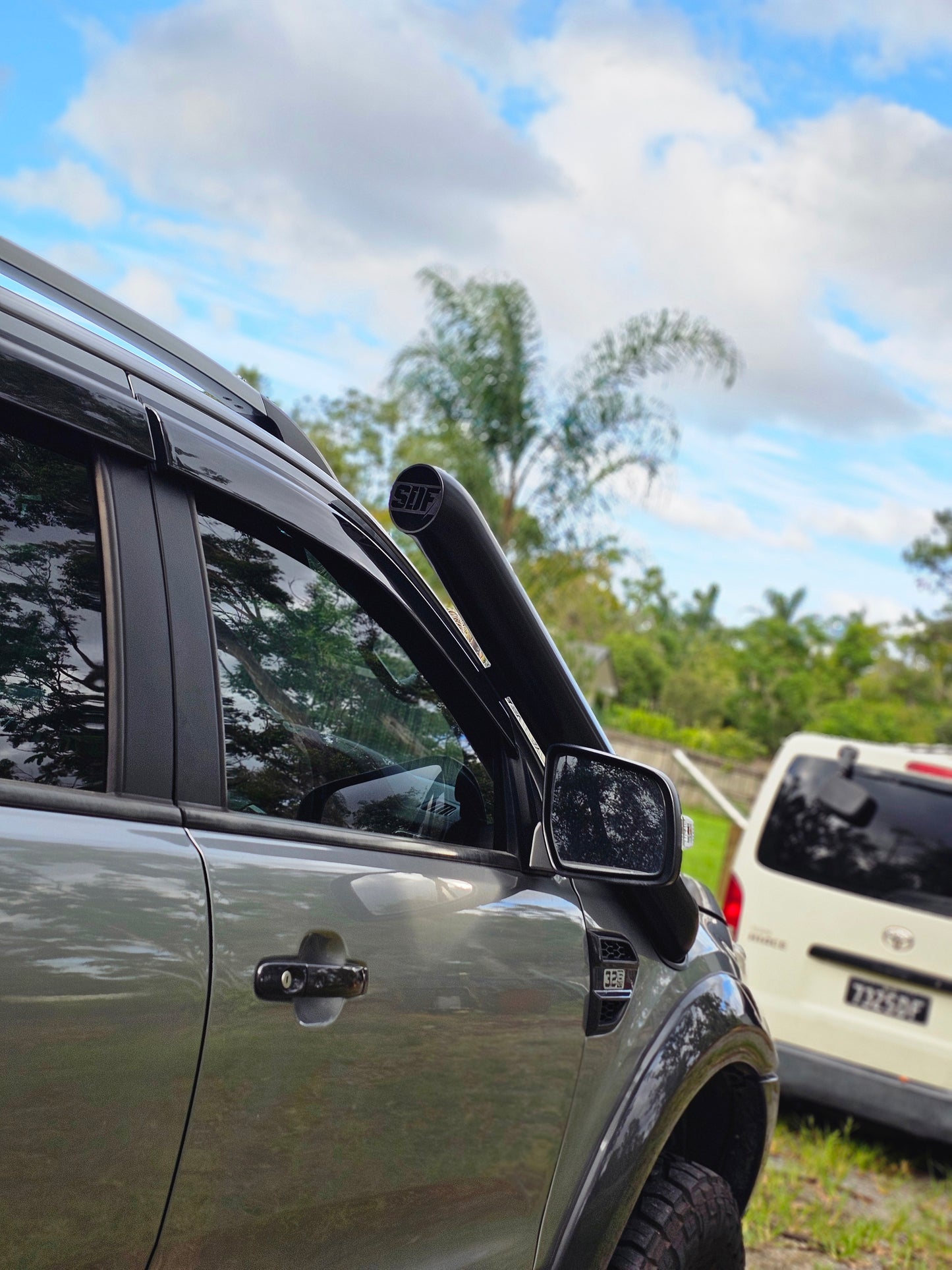 Ford Ranger PX 4" Short entry snorkel