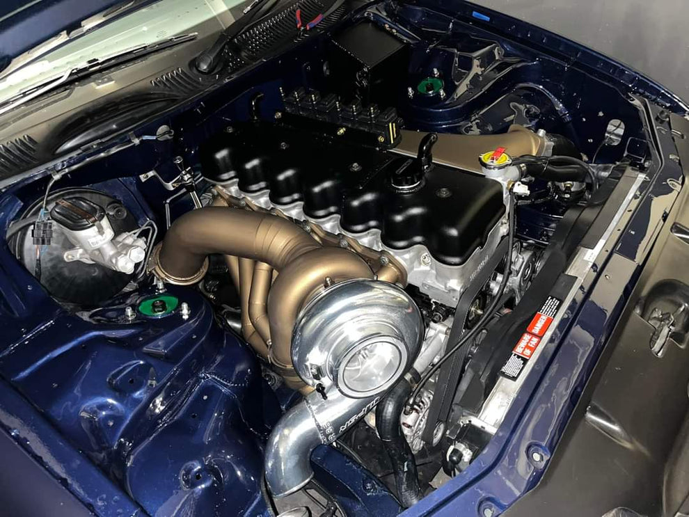 Ford Falcon SOHC Intech Turbo Manifold - Pro-Mod – Side Design Fabrications