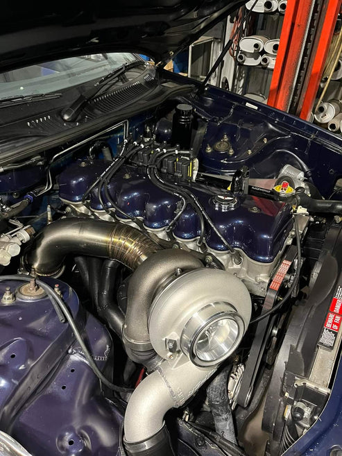 Ford Falcon SOHC Intech Turbo Manifold - Pro-Mod – Side Design Fabrications