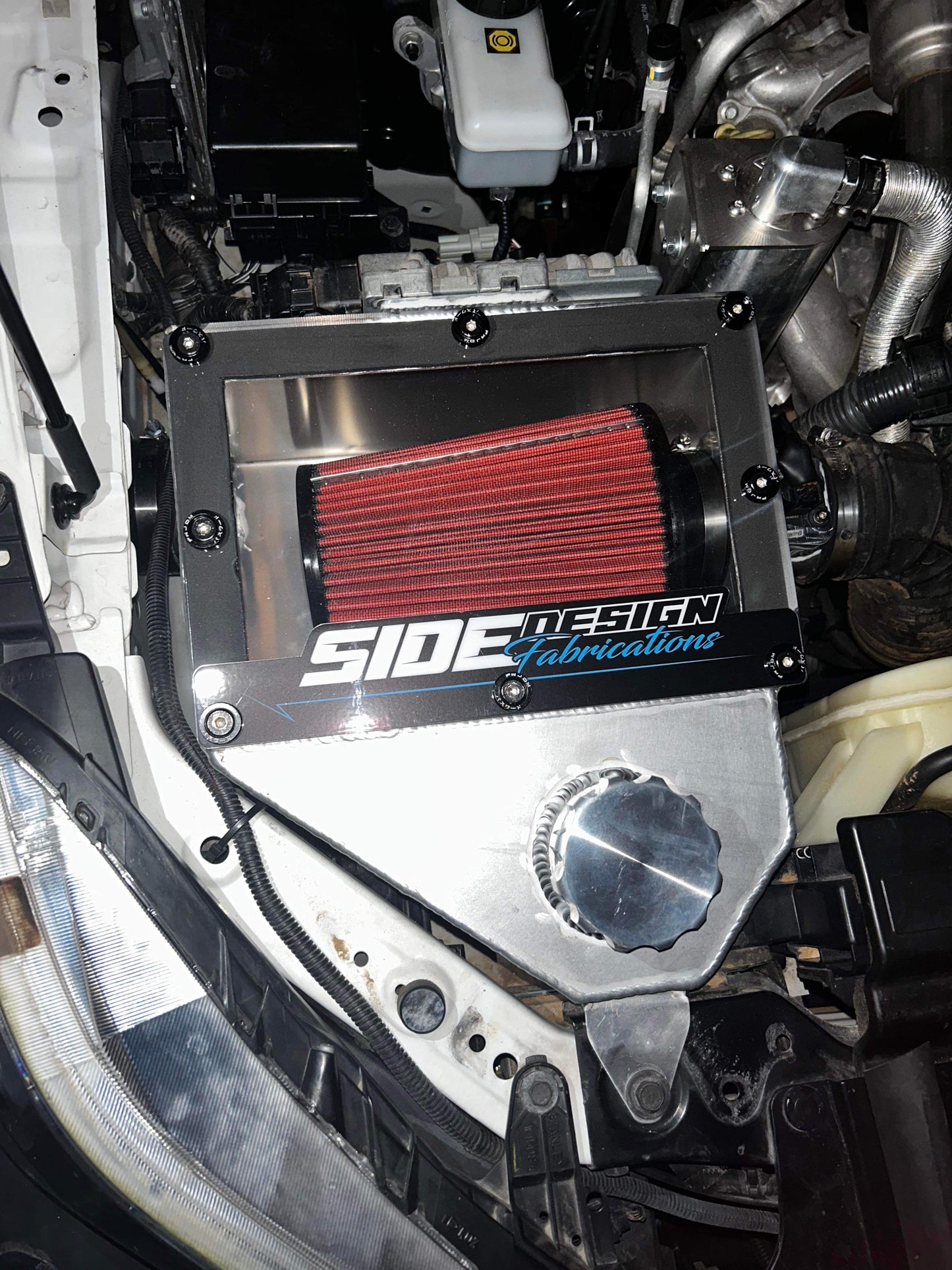 Nissan NP300 4" Snorkel and airbox Combo