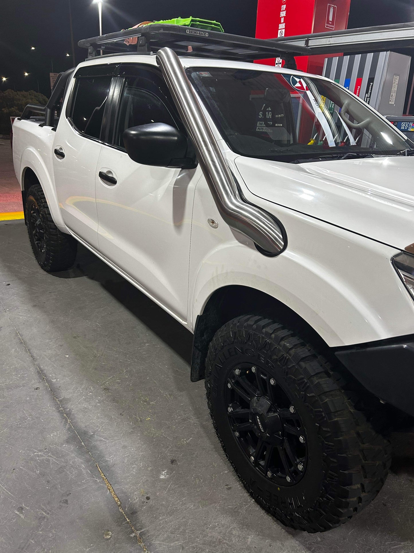 Nissan NP300 4" Snorkel and airbox Combo