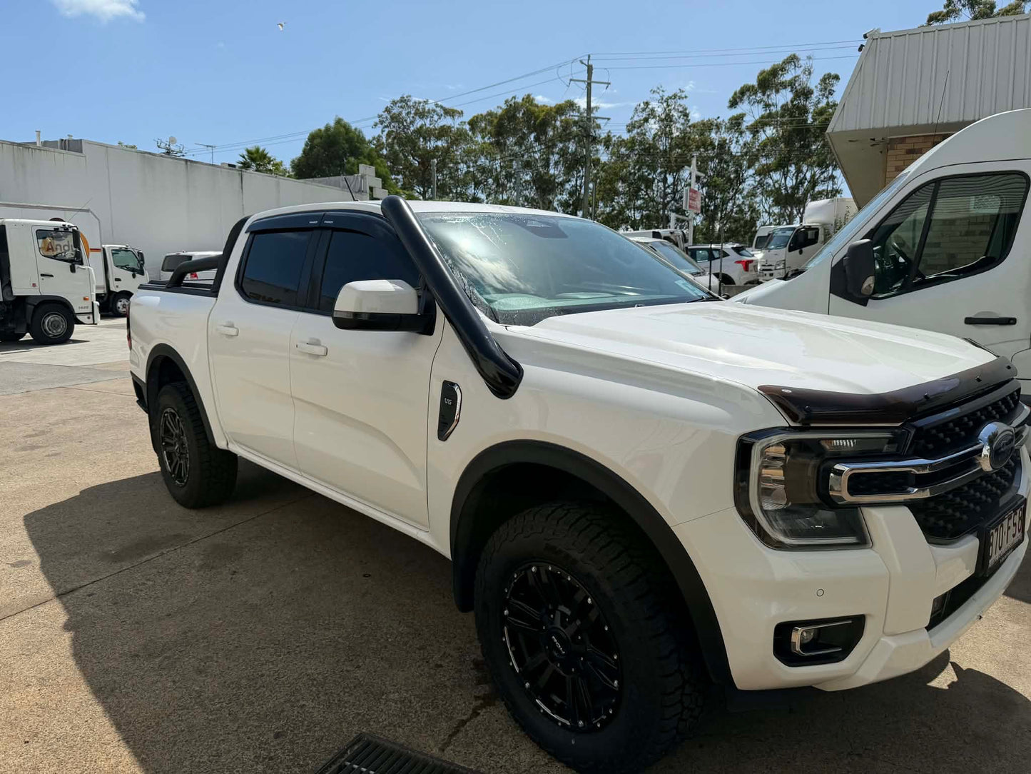 Ford NEXT GEN Ranger SHORT entry snorkel
