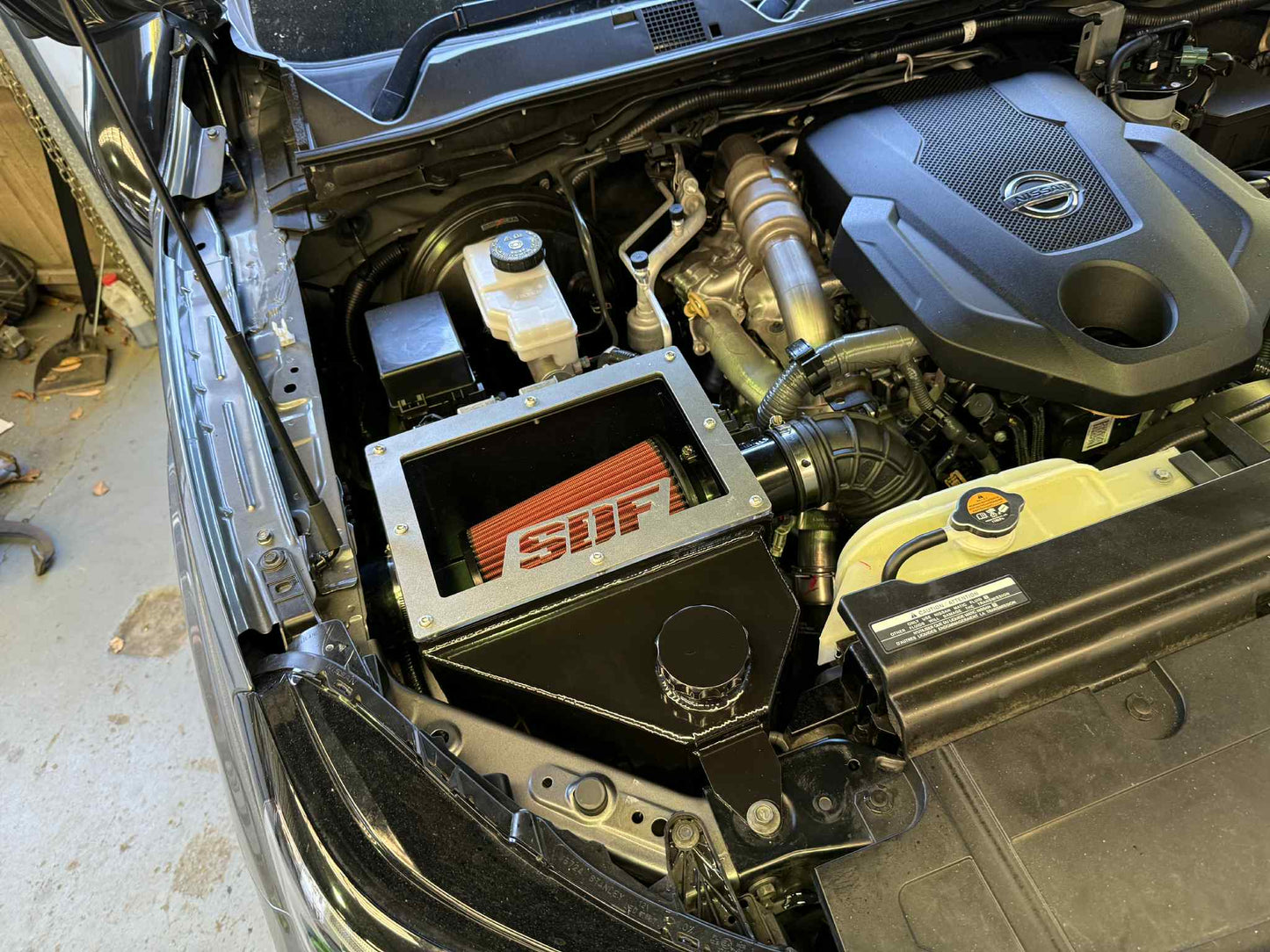 Nissan NP300 Dual 4" Short Entry Snorkels And Airbox Combo