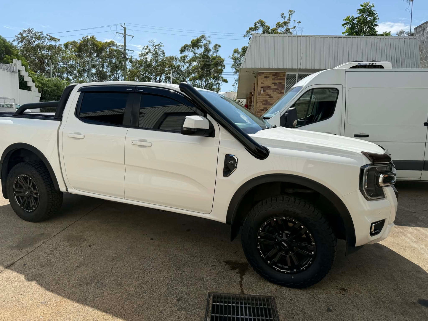 Ford NEXT GEN Ranger SHORT entry snorkel