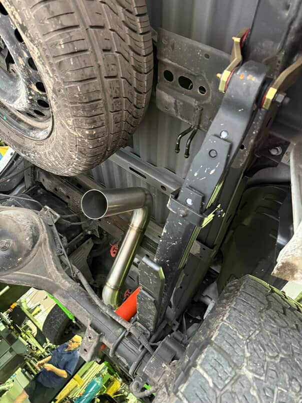 GREAT WALL CANNON DPF BACK STAINLESS EXHAUST