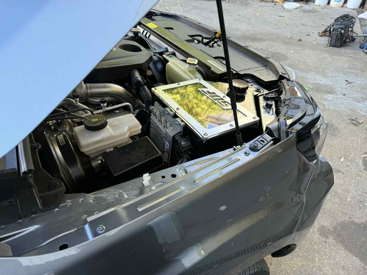 Nissan NP300 Dual 4" Short Entry Snorkels And Airbox Combo