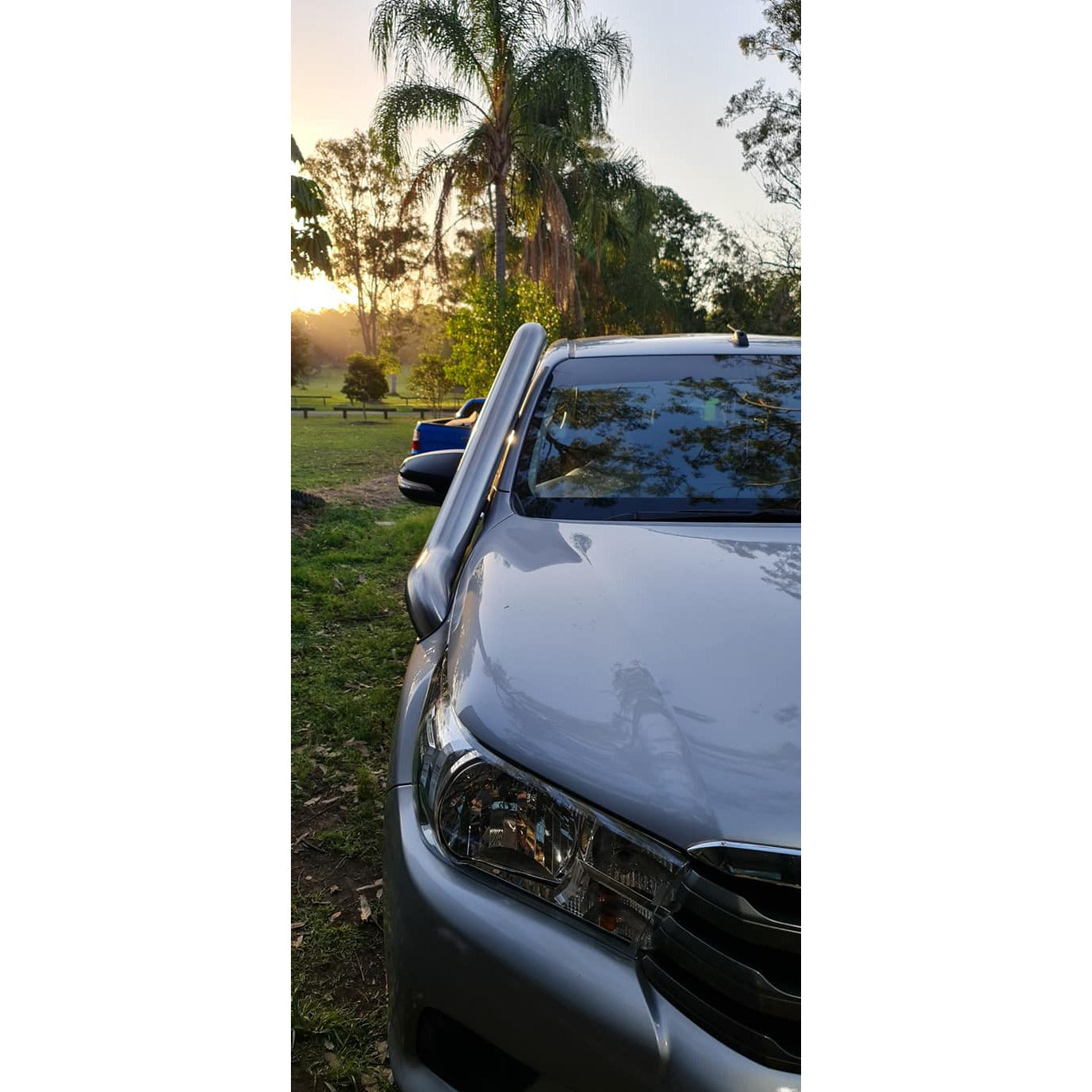 Toyota Hilux N80 Stainless Steel Snorkel - Side Design Fabrications