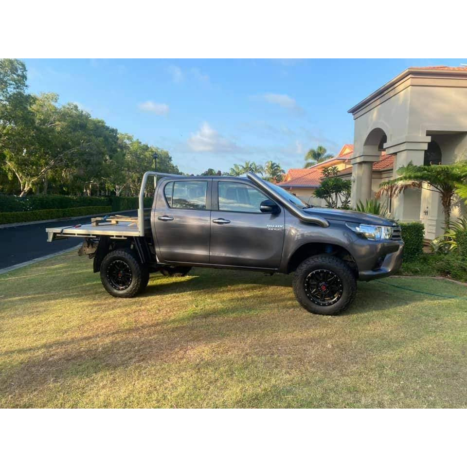 Toyota Hilux N80 Stainless Steel Snorkel - Side Design Fabrications