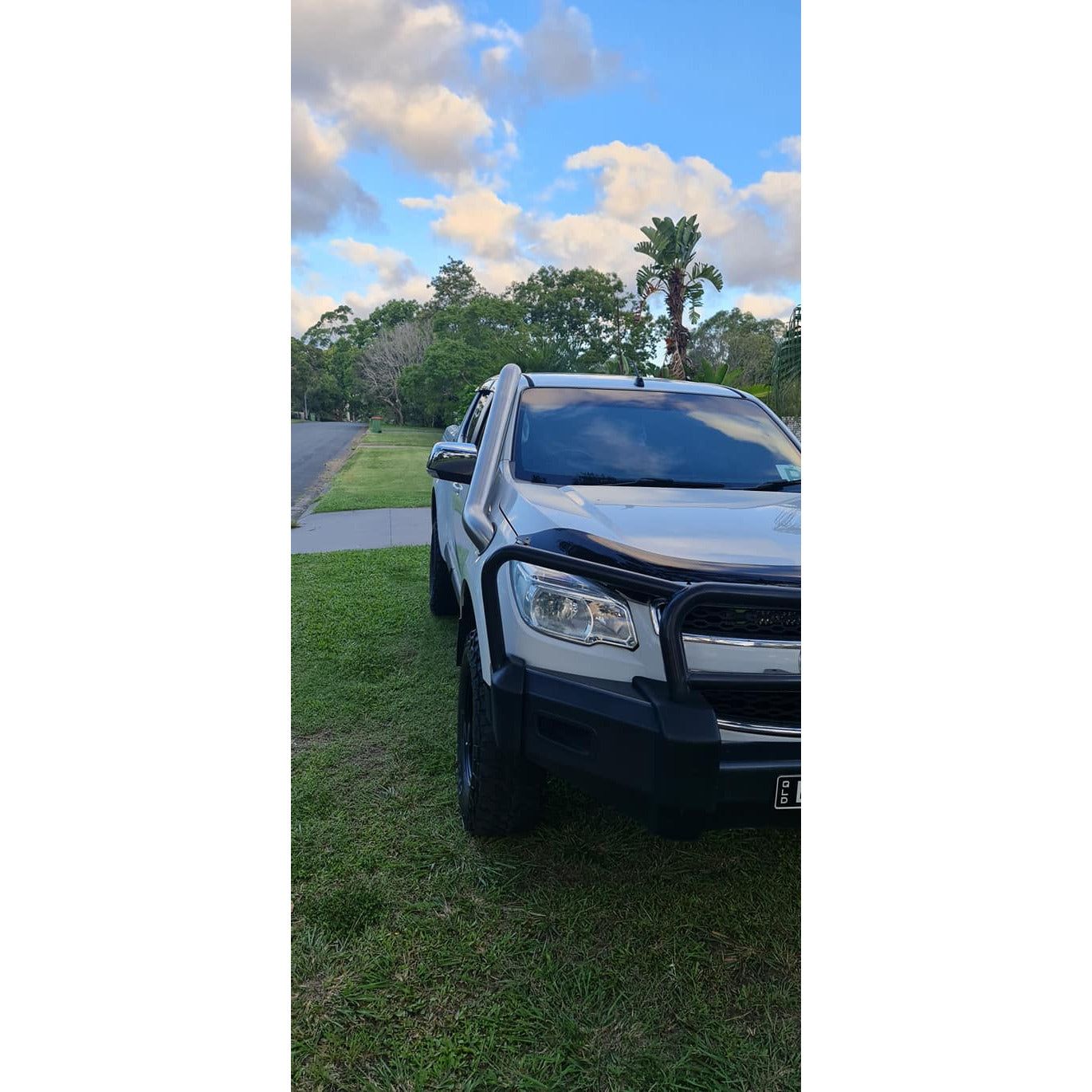 Holden Colorado RG Stainless Steel Snorkel - Side Design Fabrications