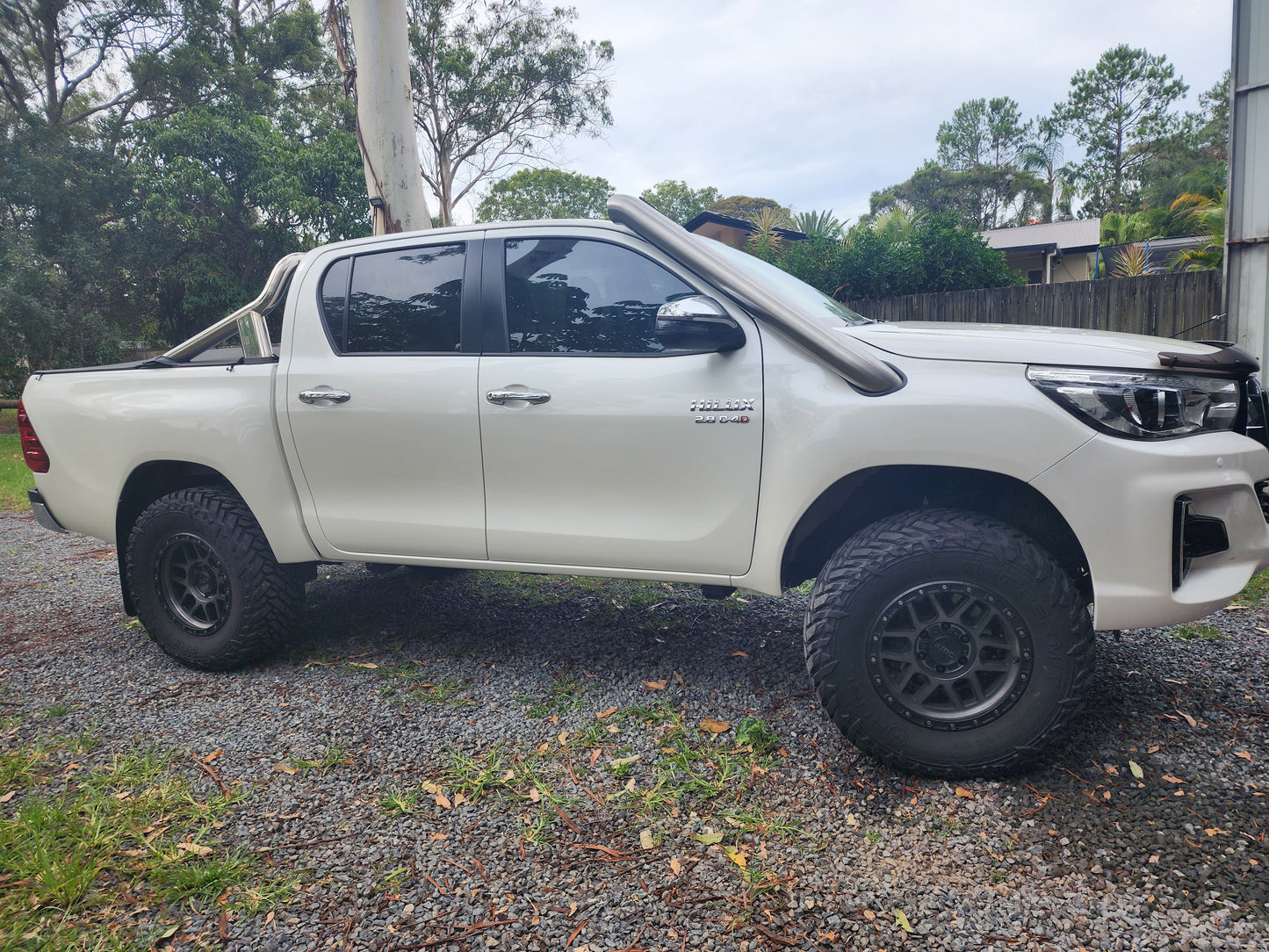 Toyota Hilux N80 SHORT Entry Stainless Snorkel