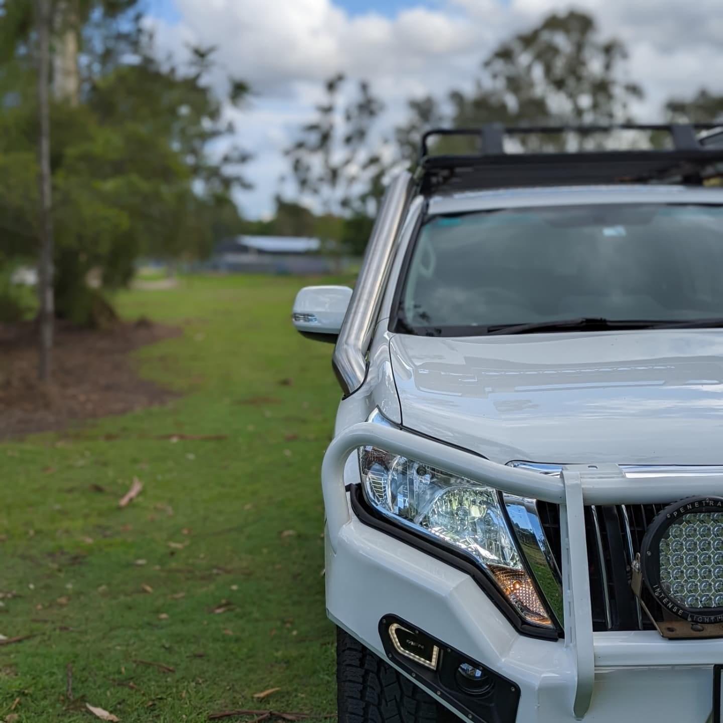 Toyota Prado 150 Series Stainless Steel Snorkel - Side Design Fabrications