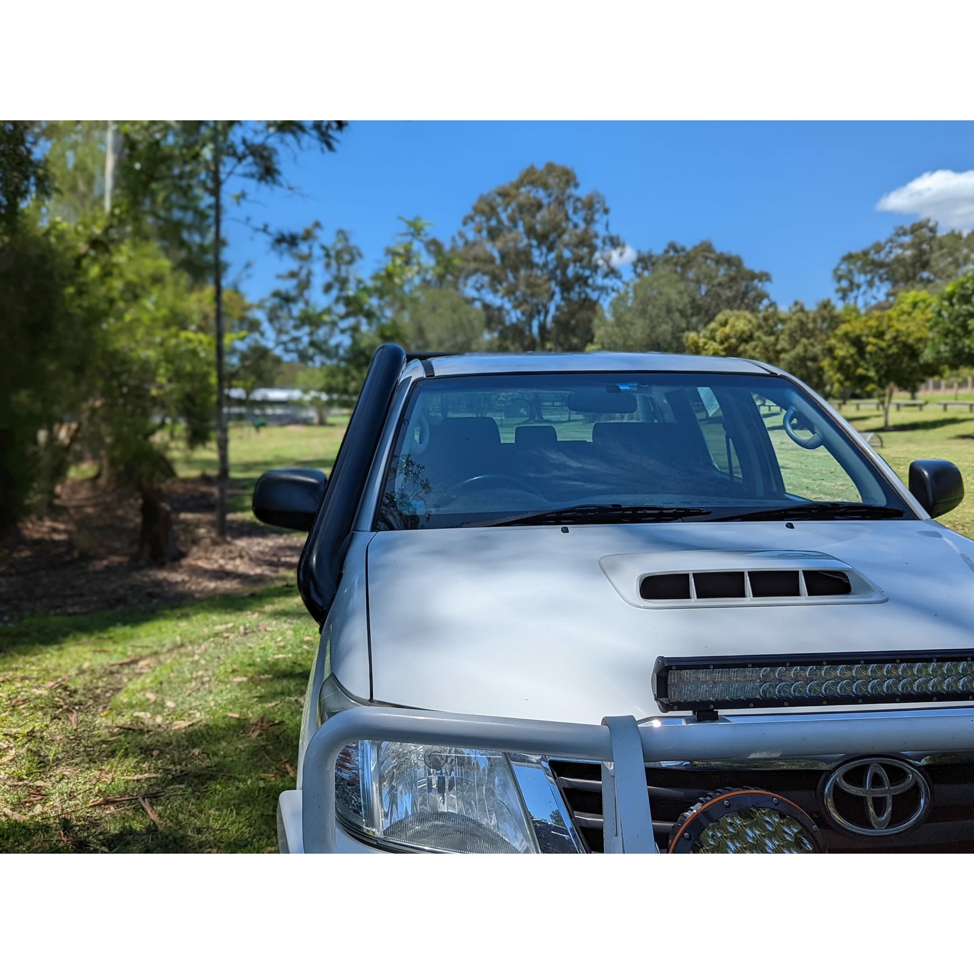 Toyota Hilux N70 Stainless Steel Snorkel - Side Design Fabrications