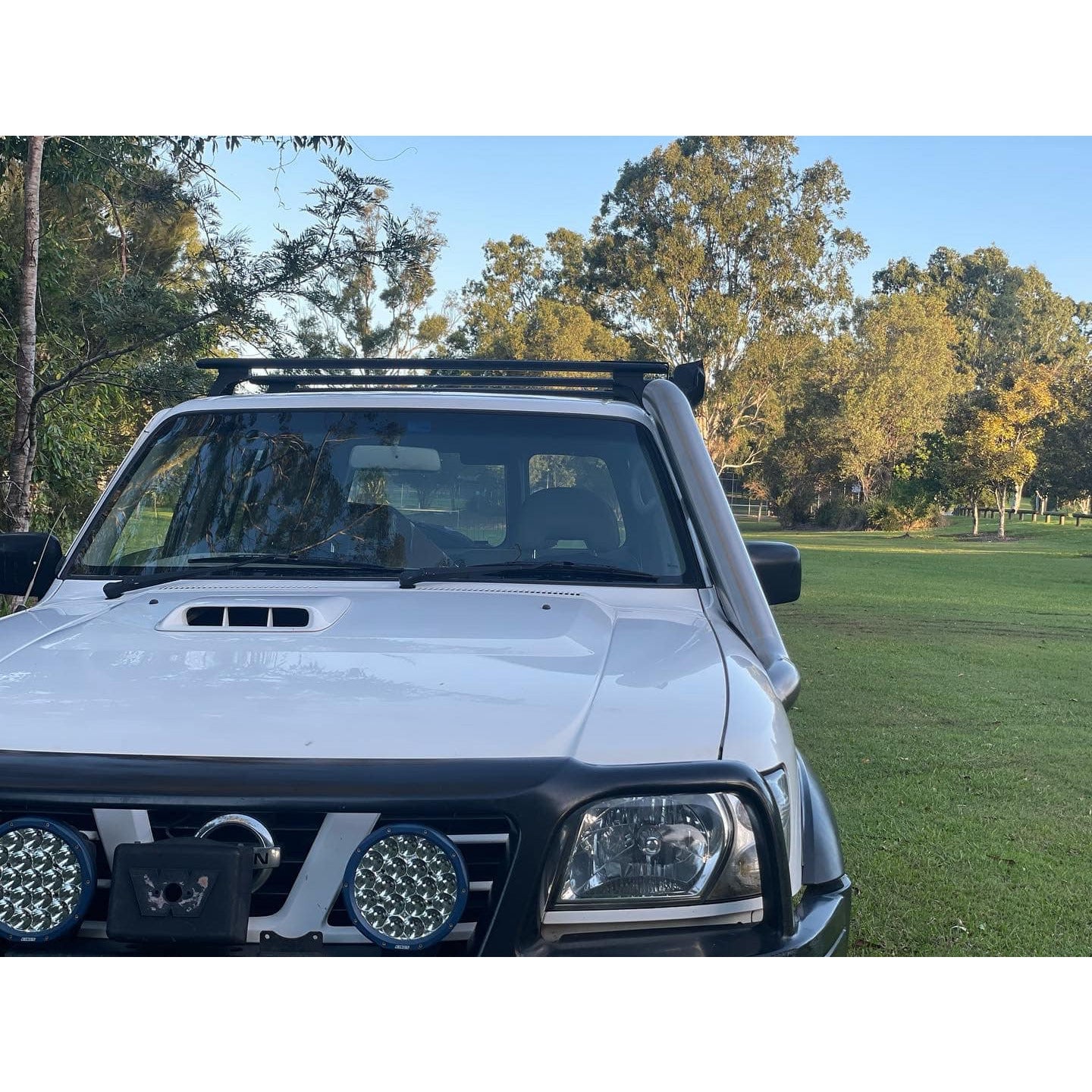 Nissan GU Patrol Stainless Steel Snorkel - Side Design Fabrications