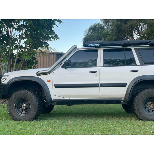 Nissan GU Patrol Stainless Steel Snorkel - Side Design Fabrications