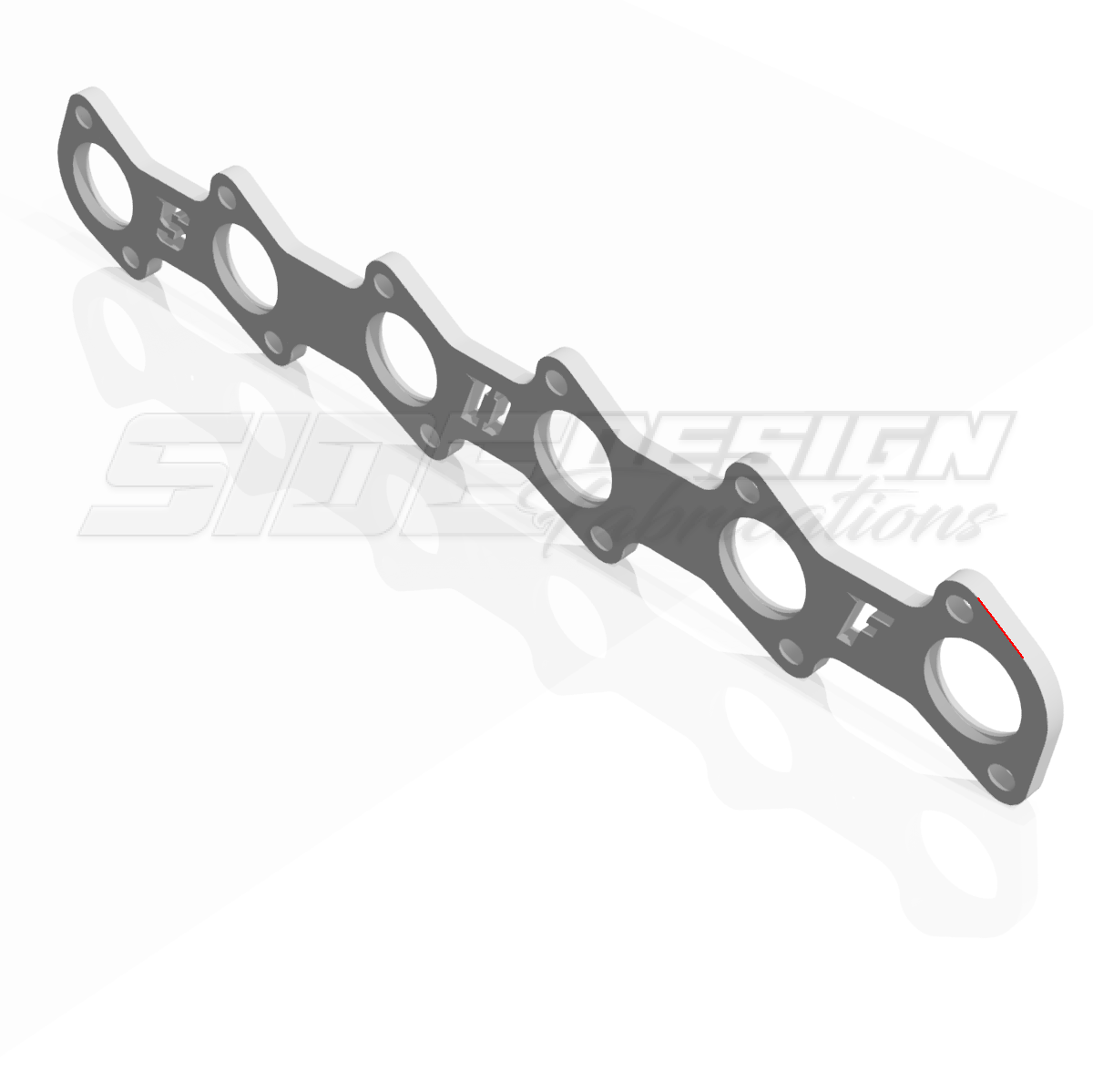 SDF Ford AU SOHC Exhaust Header Flange