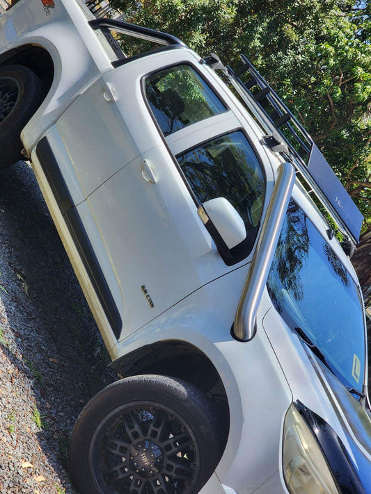 Holden Colorado RG SHORT ENTRY Stainless Steel Snorkel