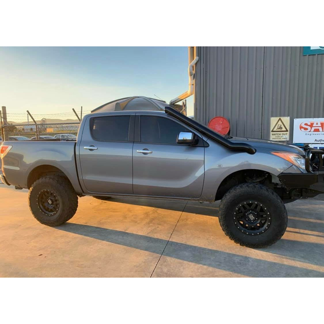 Mazda BT-50 2012 - 2020 Stainless steel Snorkel - Side Design Fabrications