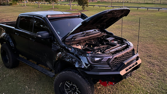 Ford PX Ranger Stainless Steel Snorkel - Side Design Fabrications