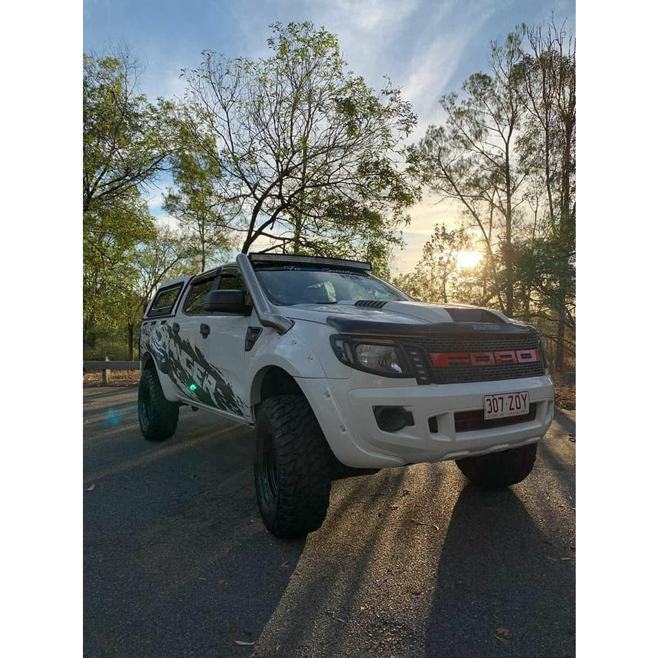 Ford PX Ranger Stainless Steel Snorkel - Side Design Fabrications